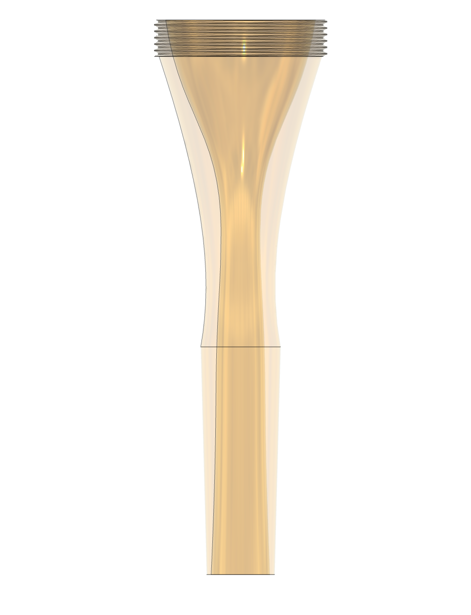 The internal geometry of the Strachan Brass Model G